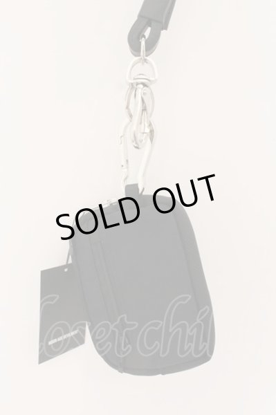 画像4: Moonage Devilment / NECK STRAP & COIN PURSE  ブラックｘシルバー O-24-11-17-095-MO-za-YM-OS (4)