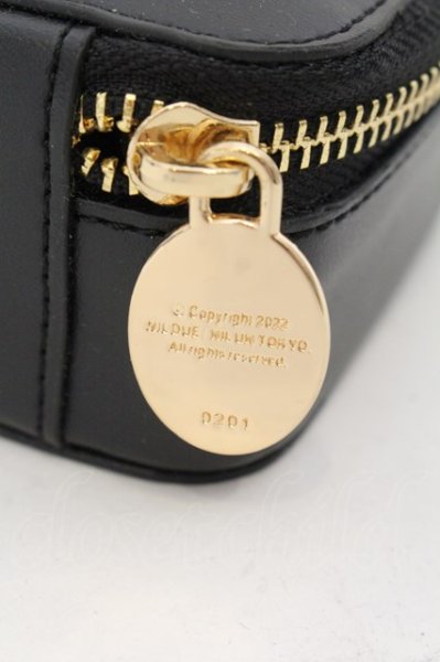 画像2: NIL DUE / NIL UN TOKYO / SQUARE ICON TRINKET CASE マルチケース  ブラックｘゴールド O-24-11-17-098-NI-za-YM-ZT-MK001 (2)
