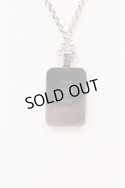 画像2: NIL DUE / NIL UN TOKYO / INITIAL SQUARE ネックレス  シルバー O-24-11-17-100-NI-ac-YM-OS (2)