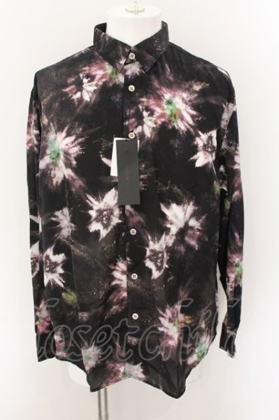 画像1: TORNADO MART / APERTAプリントシャツ L レッド（パープル） O-24-11-17-012-TO-sh-YM-ZT267 (1)