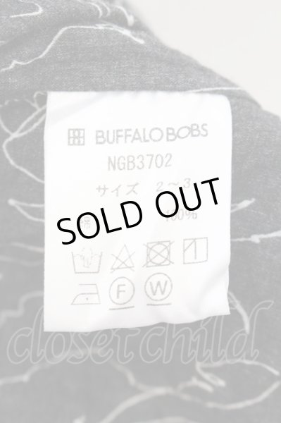画像3: BUFFALO BOBS / ANTONIO-FIORE M.W(アントニオ-フィオーレ ミラクルウェーブ)ホリゾンタルカラーシャツ 2-3 ブラック O-24-11-17-016-BU-sh-YM-ZT116 (3)