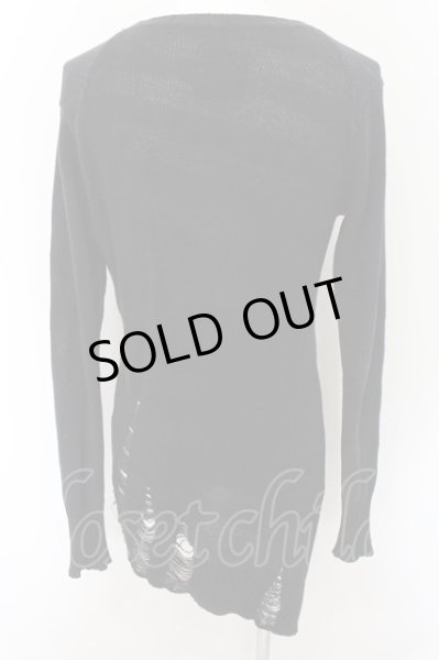 画像3: BUFFALO BOBS / クラッシュボーダーカーデ 1 ブラック O-24-11-17-019-BU-to-IG-OS (3)