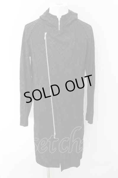 画像1: TORNADO MART / クロスラインロングパーカー LL ブラック O-24-11-17-020-TO-to-YM-ZT268 (1)