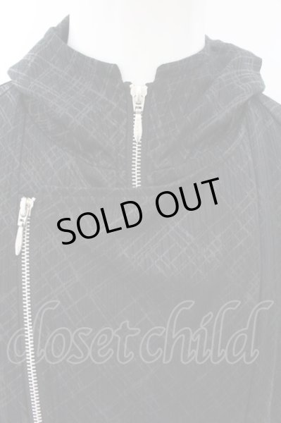 画像2: TORNADO MART / クロスラインロングパーカー LL ブラック O-24-11-17-020-TO-to-YM-ZT268 (2)