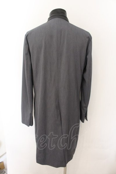 画像2: NO ID. BLACK / TR-ZIPチェスタージャケット 3 グレー O-24-11-17-026-NO-ou-YM-M125 (2)