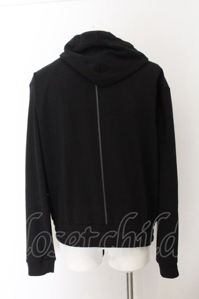 画像5: KMRii / Rayon Jersey Parka パーカー 2 ブラック O-24-11-22-019-KM-to-YM-ZT007 (5)