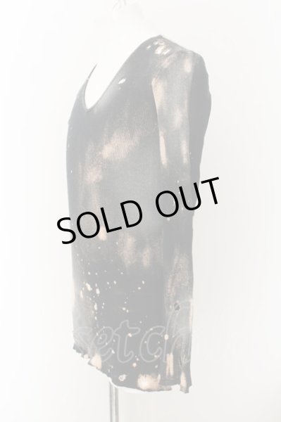 画像4: LGB / OCEAN/LSV/M テレコカットソー【メンズ1】 1 ブラックｘオレンジ系 O-24-11-22-023-LG-to-YM-OS (4)