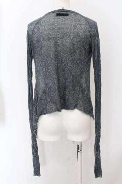 画像2: LGB / EXO-TATTO/CARDI/STD カーディガン 0（レディース） ブルー O-24-11-22-025-LG-to-YM-ZT147 (2)