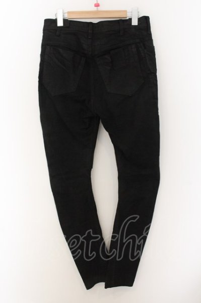 画像6: JULIUS / 11.5OZ アークドインディレクトパンツ 1 ブラック O-24-11-22-026-JU-pa-YM-ZT255 (6)