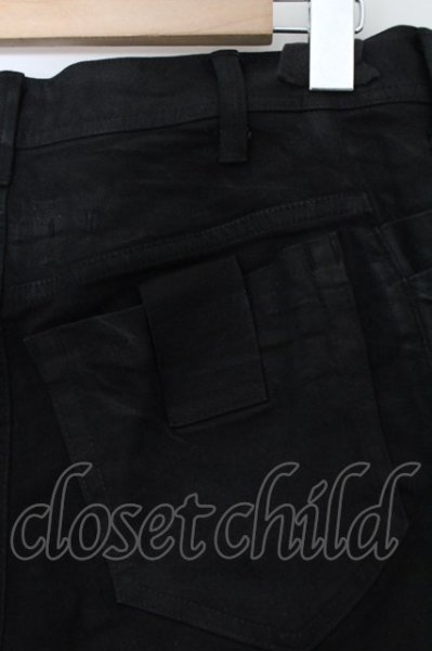 画像7: JULIUS / 11.5OZ アークドインディレクトパンツ 1 ブラック O-24-11-22-026-JU-pa-YM-ZT255 (7)