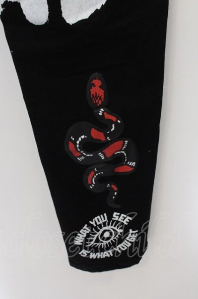 画像4: SWITCHBLADE / GRAPHIC PRINT DENIM パンツ L ブラック O-24-11-22-027-SW-pa-YM-ZT007 (4)