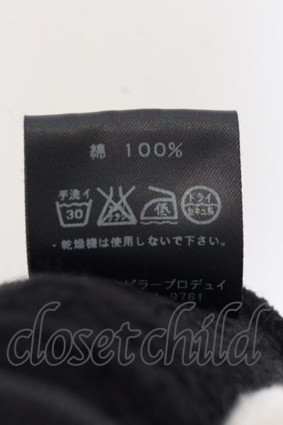 画像5: The Viridi-anne / 度詰め裏毛スウェットパンツ 3 ブラック O-24-11-22-029-Th-pa-YM-ZT255 (5)
