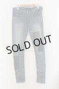 JACKROSE / パッチワークストレッチスキニーデニムパンツ 29 インディゴ O-24-11-22-035-JA-pa-YM-ZT1127