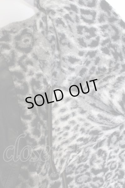 画像2: CIVARIZE / Engrose ゴートレザー切り替えライダースジャケット 46 ブラックｘグレー O-24-11-22-005-CI-ou-YM-OS (2)