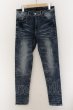 画像1: RATTLE TRAP / パウダーブリーチストレッチデニムスキニーパンツ S インディゴ O-24-11-22-038-RA-pa-YM-ZT255 (1)