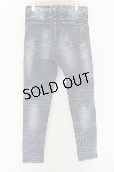 画像3: RATTLE TRAP / パウダーブリーチストレッチデニムスキニーパンツ S インディゴ O-24-11-22-038-RA-pa-YM-ZT255 (3)