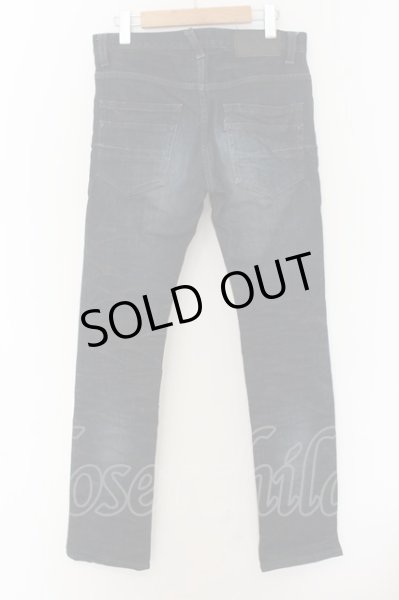 画像3: TORNADO MART / ダークアクアシューカットデニムパンツ M インディゴ O-24-11-22-040-TO-pa-YM-ZT255 (3)