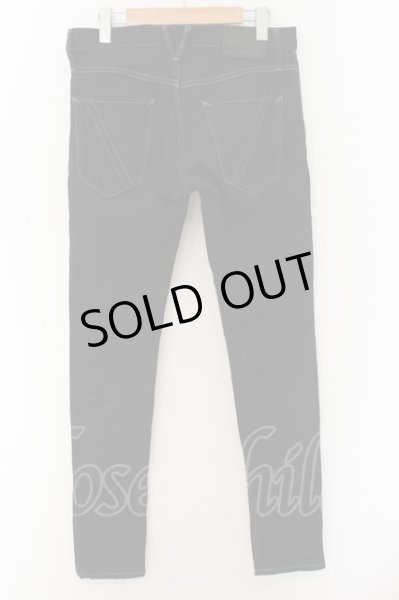 画像3: VANQUISH / ブラックスキニーストレッチデニムパンツ 30 ブラック O-24-11-22-041-VA-pa-YM-OS (3)