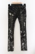 画像1: CIVARIZE / Shelling 加工デニムパンツ 42 ブラック O-24-11-22-042-CI-pa-YM-ZT255 (1)