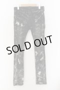 CIVARIZE / Shelling 加工デニムパンツ 42 ブラック O-24-11-22-042-CI-pa-YM-ZT255
