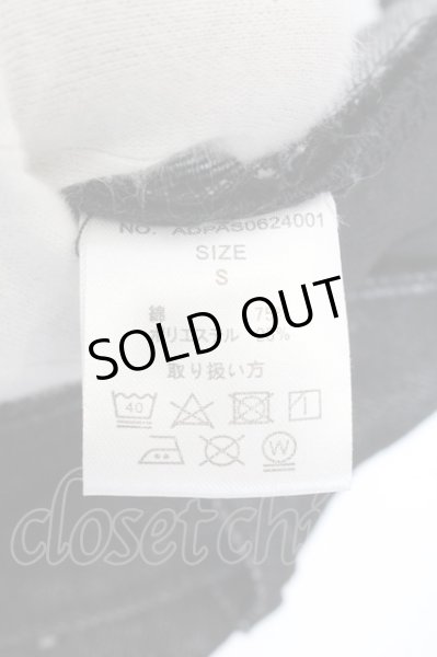 画像3: ADRER / ナローデニムパンツ S ブラック O-24-11-22-045-AD-pa-YM-OS (3)