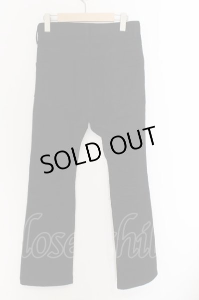 画像3: ADRER / ウォッシャブルフレアデニムパンツ S ブラック O-24-11-22-046-AD-pa-YM-ZT255 (3)