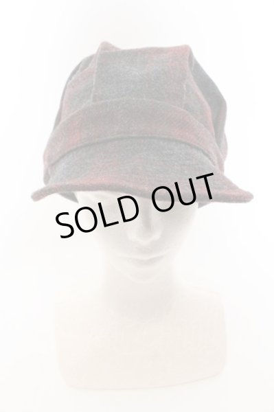 画像2: Moonage Devilment(清春) / タータンキャスケット S レッド O-24-11-22-055-Mo-za-YM-ZT147 (2)