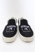画像3: Moonage Devilment(清春) / SCREAM スリッポン  ブラック O-24-11-22-058-Mo-sho-YM-ZT-S002
