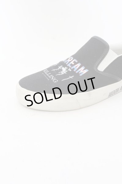 画像4: Moonage Devilment(清春) / SCREAM スリッポン  ブラック O-24-11-22-058-Mo-sho-YM-ZT-S002 (4)