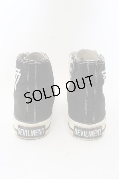 画像8: Moonage Devilment(清春) / ハイカットスニーカー 40 ブラック O-24-11-22-059-Mo-sho-YM-OS (8)