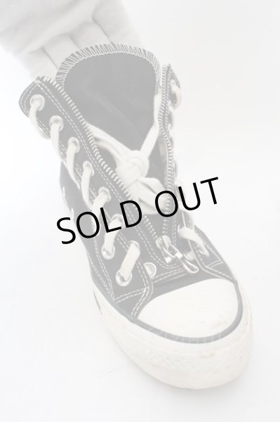 画像9: Moonage Devilment(清春) / ハイカットスニーカー 40 ブラック O-24-11-22-059-Mo-sho-YM-OS (9)