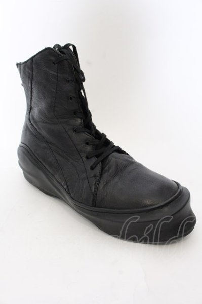 画像11: JULIUS / リキッドソールブーツ(レースアップ) 約28cm ブラック O-24-11-22-060-JU-sho-YM-ZT-S007 (11)