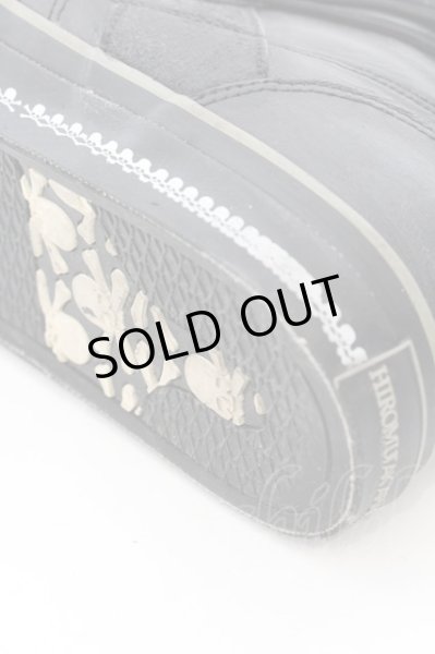 画像12: Hiromu Takahara / デストロイコンビレザースニーカー 43 ブラック O-24-11-22-061-Hi-sho-YM-ZT2000 (12)