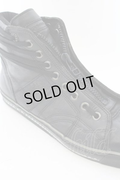 画像13: Hiromu Takahara / デストロイコンビレザースニーカー 43 ブラック O-24-11-22-061-Hi-sho-YM-ZT2000 (13)