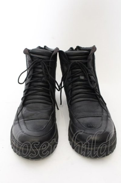 画像2: 14th Addiction / ハイカットスニーカー 27.5cm ブラック O-24-11-22-064-14-sho-YM-ZT-S005 (2)