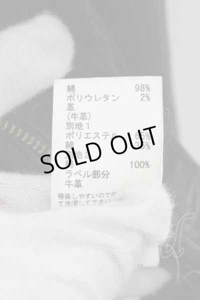 画像12: LGB / G-3/BR+L バッククロスデニムジャケット Gジャン 0（レディース） ブラック O-24-11-22-007-LG-ja-YM-OS (12)