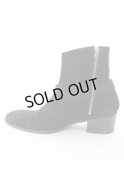 画像10: CIVARIZE / ストーンベルテッドハイヒールブーツ 43（約28cm） ブラック O-24-11-22-069-CI-sho-YM-OS (10)