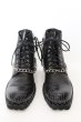 画像2: CIVARIZE / Amazing チェーン付きレースアップブーツ 42(26-26.5cm) ブラック O-24-11-22-070-CI-sho-YM-OS (2)