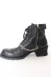 画像10: CIVARIZE / Amazing チェーン付きレースアップブーツ 42(26-26.5cm) ブラック O-24-11-22-070-CI-sho-YM-OS (10)