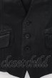 画像2: CIVARIZE / シープレザー3Bベスト 44 ブラック O-24-11-22-011-CI-to-YM-ML002 (2)