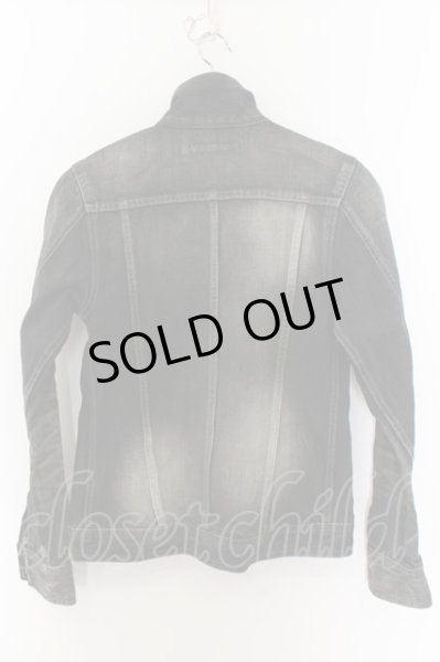 画像4: FUGA / Proved Trueデニムジャケット Gジャン 44 ブラック O-24-11-22-013-FU-ja-YM-OS (4)