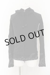 LGB バッククロスフード付きシャツ LGB / SHIRT-G/PK/BACK CROSS フード付きシャツ レディース1 ブラック