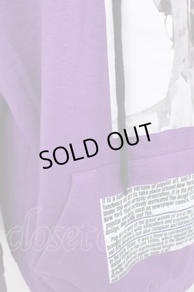 画像5: A'GEM9 / PLAN ACTIONハーフジップパーカー  パープル T-24-11-29-002-A'-to-YM-ZT367 (5)