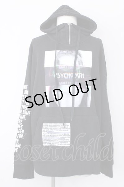 画像1: A'GEM9 / PLAN ACTIONハーフジップパーカー  ブラック T-24-11-29-003-A'-to-YM-ZT367 (1)