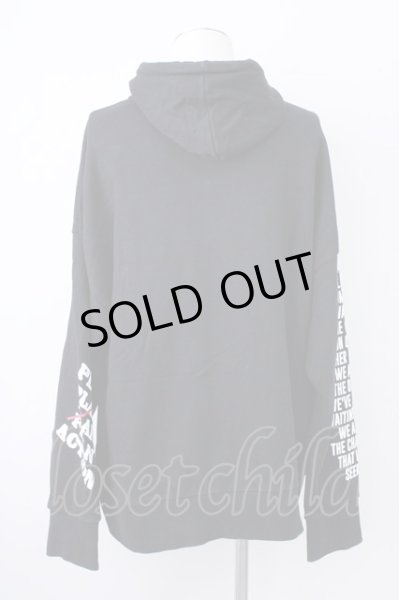 画像2: A'GEM9 / PLAN ACTIONハーフジップパーカー  ブラック T-24-11-29-003-A'-to-YM-ZT367 (2)