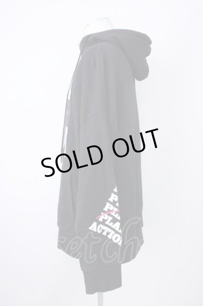 画像3: A'GEM9 / PLAN ACTIONハーフジップパーカー  ブラック T-24-11-29-003-A'-to-YM-ZT367 (3)