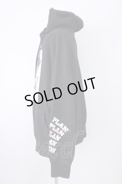 画像3: A'GEM9 / PSYCHOPATHハーフZIPパーカー  ブラック T-24-11-29-004-A'-to-YM-ZT367 (3)