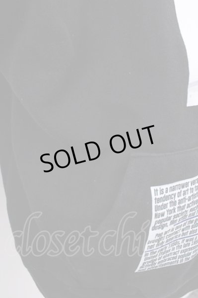 画像5: A'GEM9 / PSYCHOPATHハーフZIPパーカー  ブラック T-24-11-29-004-A'-to-YM-ZT367 (5)