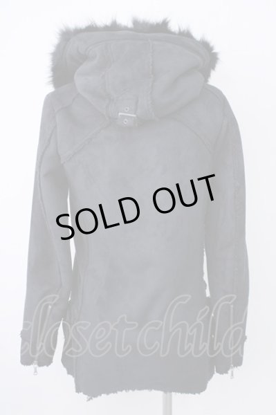 画像2: CIVARIZE / SwallムートンN-3B 46 ブラック O-24-11-29-006-CI-ou-YM-ZT (2)