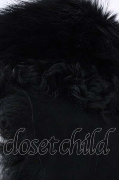 画像6: LGB / VEST/FUR/W/M【メンズ1】ラムファーベスト 1 ブラック T-24-11-29-001-LG-to-YM-ZT194 (6)